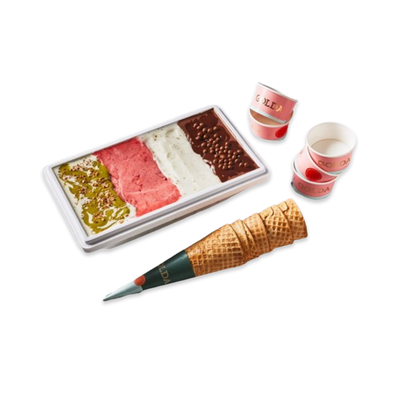 קילו גלידה 4 טעמים (לבחירה בדלפק)